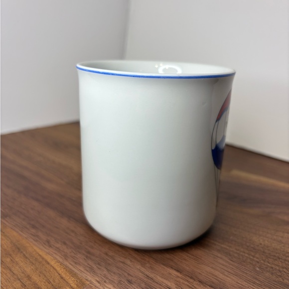 Vtg get well Hot Air Balloon w Furry Character Animal Coffee Tea Mug Cup - Picture 6 of 14